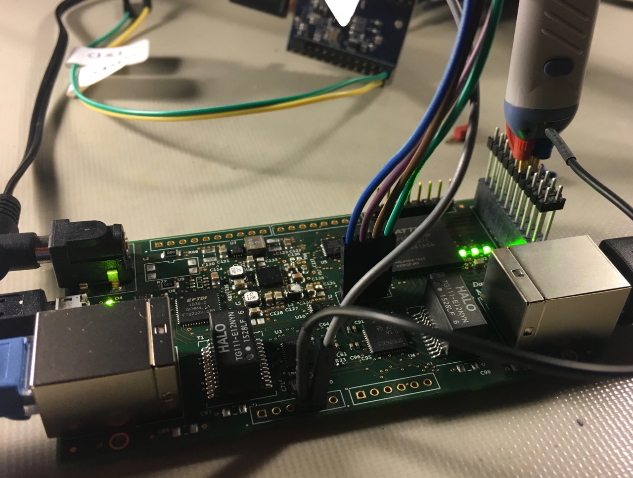 probing Arduino connector